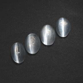 Achetez naturel ct Fumée Sillimanite œil de chat gems, Coupe ovale, En provenance Madagascar chez GemSelect. En stock, livraison internationale!