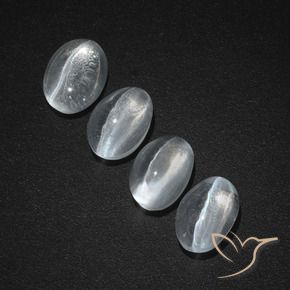 Shop natural 4.08ct Blanc clair Sillimanite œil de chat gems, ovale, from Madagascar at GemSelect. In stock, global shipping!