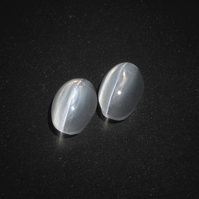 Achetez naturel ct fumé sillimanite cat's eye gems, coupe ovale, en provenance madagascar chez gemselect. en stock, livraison internationale!