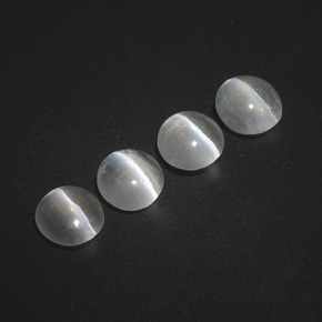 Achetez naturel ct gris sillimanite cat's eye gems, coupe roude, en provenance madagascar chez gemselect. en stock, livraison internationale!