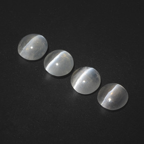 Achetez naturel ct gris sillimanite cat's eye gems, coupe roude, en provenance madagascar chez gemselect. en stock, livraison internationale!