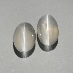 Achetez naturel 1.76ct Fumée Sillimanite œil de chat gems, Coupe ovale, En provenance Madagascar chez GemSelect. En stock, livraison internationale!