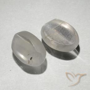 Shop natural 2.32ct Blanc chaud Sillimanite œil de chat gems, ovale, from Madagascar at GemSelect. In stock, global shipping!