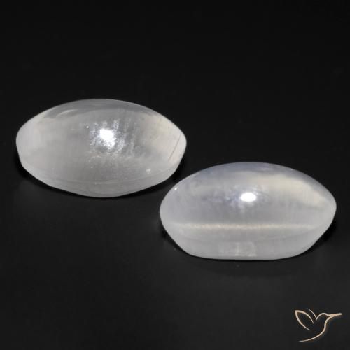 Shop natural 1.72ct Blanc Sillimanite œil de chat gems, ovale, from Madagascar at GemSelect. In stock, global shipping!