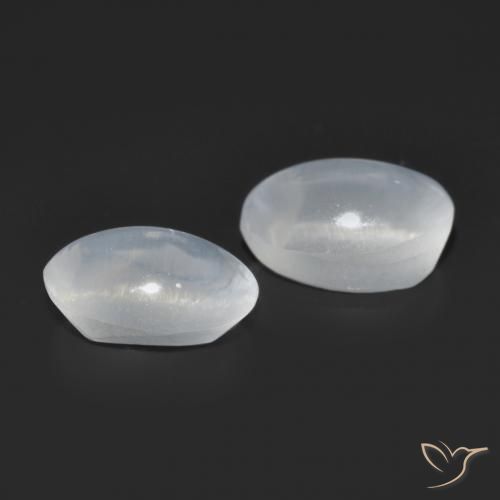 Shop natural 1.58ct Blanc translucide Sillimanite œil de chat gems, ovale, from Madagascar at GemSelect. In stock, global shipping!