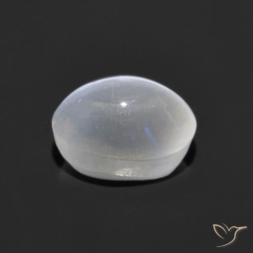 Sillimanite œil de chat Clair naturelle ovale, 1.43 ct, Transparent