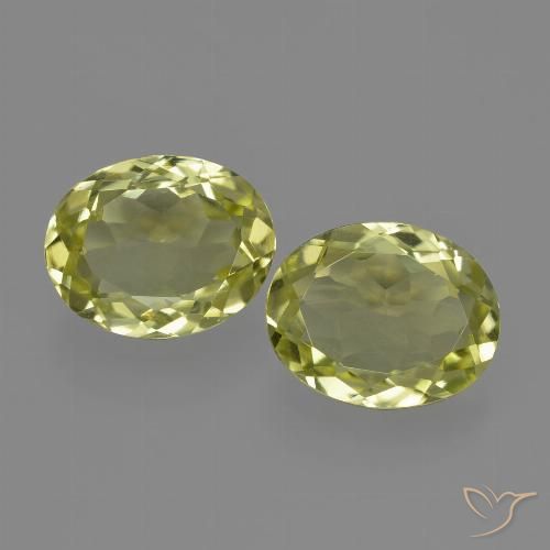 3.32ctw Naturel Jaune verdâtre Sillimanite, ovale, VVS-VS