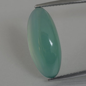 Smithsonite bleu-vert clair naturelle marquise, 16,32 ct, translucide