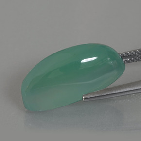 Smithsonite bleu-vert clair naturelle marquise, 16,32 ct, translucide