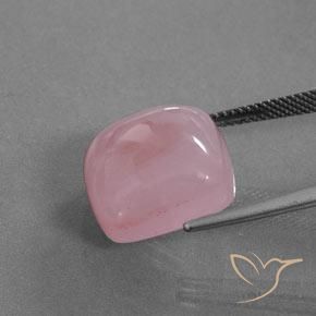 Smithsonite Rose rosé moyen naturelle Coussin, 26.17 ct, Transparent