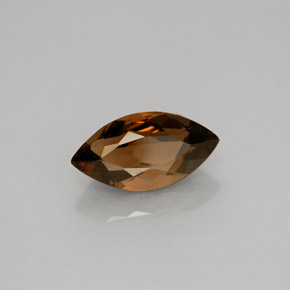 Quartz fumé marron naturelle marquise, 1,71 ct, VS