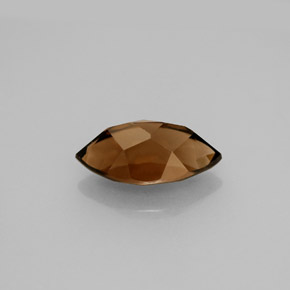 Quartz fumé marron naturelle marquise, 1,71 ct, VS