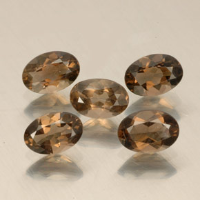 Achetez naturel ct marron quartz fumé gems, coupe ovale, en provenance brésil chez gemselect. en stock, livraison internationale!