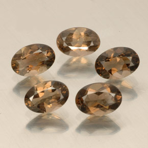 Achetez naturel ct marron quartz fumé gems, coupe ovale, en provenance brésil chez gemselect. en stock, livraison internationale!