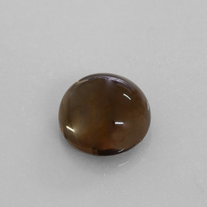 Quartz fumé marron naturelle transparent, 7,22 ct, transparent / translucide