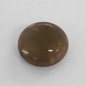 Quartz fumé marron naturelle transparent, 6,99 ct, transparent / translucide