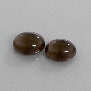 Achetez naturel ct marron quartz fumé gems, coupe ovale, en provenance brésil chez gemselect. en stock, livraison internationale!