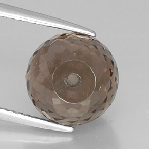 Quartz fumé marron naturelle sphère / boule, 7,00 ct, VVS-VS