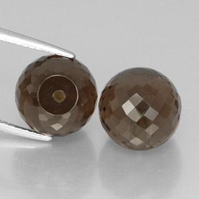 Achetez naturel ct marron quartz fumé gems, sphère / boule, en provenance brésil chez gemselect. en stock, livraison internationale!