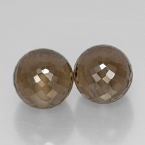 Achetez naturel ct marron quartz fumé gems, sphère / boule, en provenance brésil chez gemselect. en stock, livraison internationale!