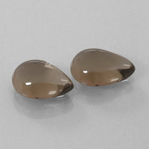 Achetez naturel ct marron quartz fumé gems, en forme de poire, en provenance brésil chez gemselect. en stock, livraison internationale!