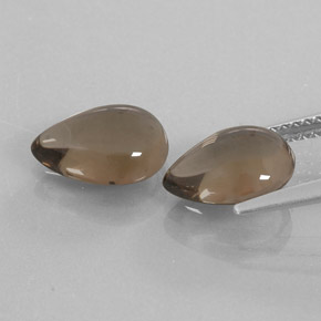 Achetez naturel ct marron quartz fumé gems, en forme de poire, en provenance brésil chez gemselect. en stock, livraison internationale!