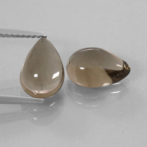 Achetez naturel ct marron quartz fumé gems, en forme de poire, en provenance brésil chez gemselect. en stock, livraison internationale!