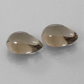 Achetez naturel ct marron quartz fumé gems, en forme de poire, en provenance brésil chez gemselect. en stock, livraison internationale!