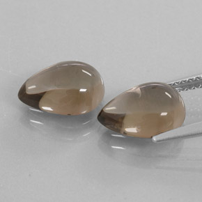 Achetez naturel ct marron quartz fumé gems, en forme de poire, en provenance brésil chez gemselect. en stock, livraison internationale!