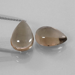 Achetez naturel ct marron quartz fumé gems, en forme de poire, en provenance brésil chez gemselect. en stock, livraison internationale!