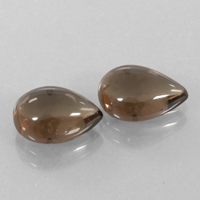 Achetez naturel ct marron quartz fumé gems, en forme de poire, en provenance brésil chez gemselect. en stock, livraison internationale!
