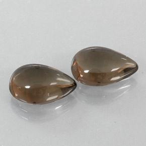 Achetez naturel ct marron quartz fumé gems, en forme de poire, en provenance brésil chez gemselect. en stock, livraison internationale!