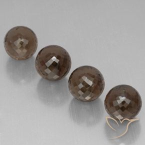 Shop natural 27.23ct Chocolate Brown  Quartz fumé gems, Sphère / Boule, from Brésil at GemSelect. In stock, global shipping!