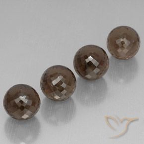 Shop natural 27.23ct Chocolate Brown  Quartz fumé gems, Sphère / Boule, from Brésil at GemSelect. In stock, global shipping!