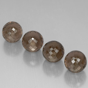 Achetez naturel ct marron quartz fumé gems, sphère / boule, en provenance brésil chez gemselect. en stock, livraison internationale!
