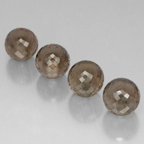 Achetez naturel ct marron quartz fumé gems, sphère / boule, en provenance brésil chez gemselect. en stock, livraison internationale!