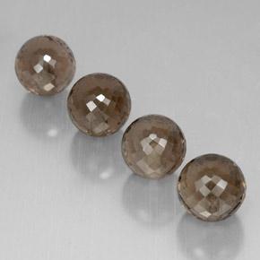Achetez naturel 27,70ct marron quartz fumé gems, sphère / boule, en provenance brésil chez gemselect. en stock, livraison internationale!