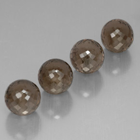 Achetez naturel ct marron quartz fumé gems, sphère / boule, en provenance brésil chez gemselect. en stock, livraison internationale!