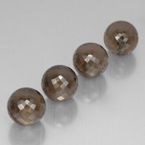 Achetez naturel ct marron quartz fumé gems, sphère / boule, en provenance brésil chez gemselect. en stock, livraison internationale!