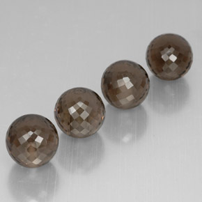 Achetez naturel ct marron quartz fumé gems, sphère / boule, en provenance brésil chez gemselect. en stock, livraison internationale!