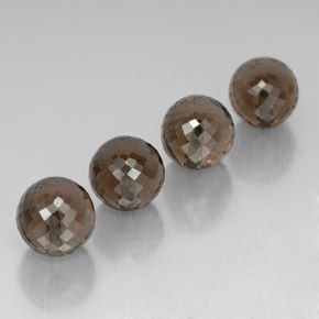 Achetez naturel ct marron quartz fumé gems, sphère / boule, en provenance brésil chez gemselect. en stock, livraison internationale!