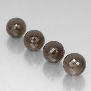 Achetez naturel 27,69ct marron quartz fumé gems, sphère / boule, en provenance brésil chez gemselect. en stock, livraison internationale!