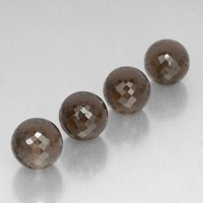 Achetez naturel 27,69ct marron quartz fumé gems, sphère / boule, en provenance brésil chez gemselect. en stock, livraison internationale!