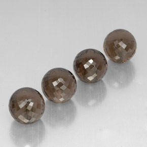 Achetez naturel 27,96ct marron quartz fumé gems, sphère / boule, en provenance brésil chez gemselect. en stock, livraison internationale!