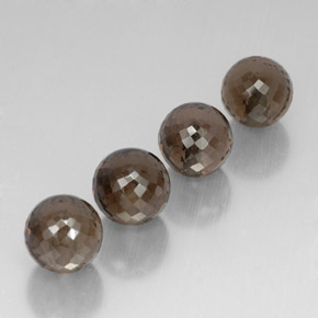 Achetez naturel ct marron quartz fumé gems, sphère / boule, en provenance brésil chez gemselect. en stock, livraison internationale!