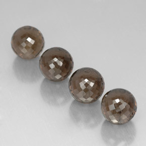 Achetez naturel 27,49ct marron quartz fumé gems, sphère / boule, en provenance brésil chez gemselect. en stock, livraison internationale!