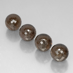 Achetez naturel ct marron quartz fumé gems, sphère / boule, en provenance brésil chez gemselect. en stock, livraison internationale!