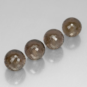 Achetez naturel ct marron quartz fumé gems, sphère / boule, en provenance brésil chez gemselect. en stock, livraison internationale!