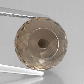 Quartz fumé marron naturelle sphère / boule, 6,91 ct, VVS-VS