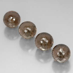 Achetez naturel ct marron quartz fumé gems, sphère / boule, en provenance brésil chez gemselect. en stock, livraison internationale!